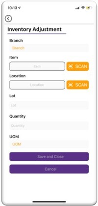 Resize Inventory Adjustment