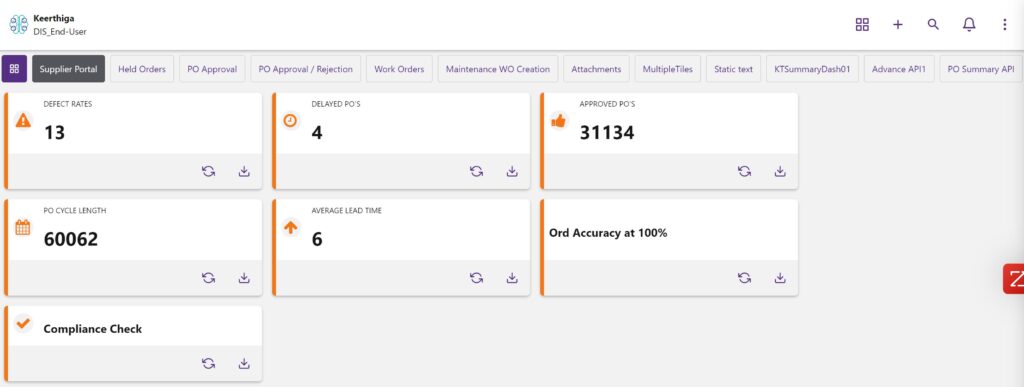 Supplier Portal