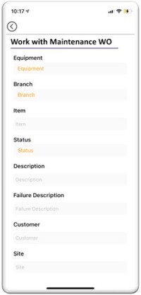 Manage Maintenance WO’s