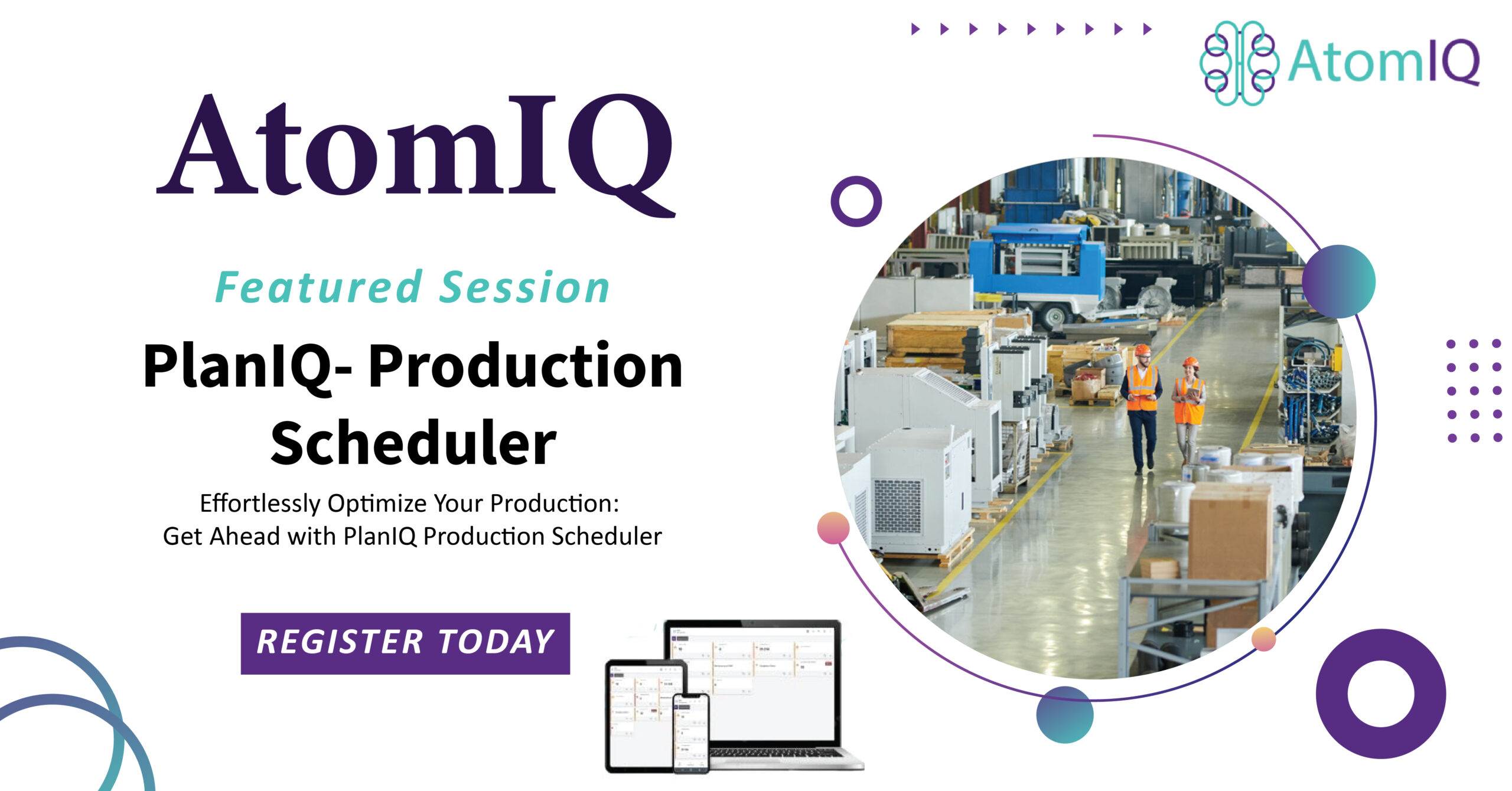 AtomIQ PlanIQ Product Scheduler