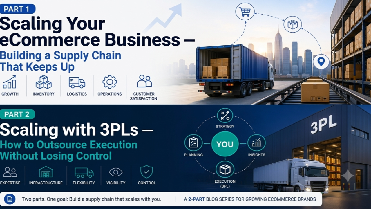 Scaling Your eCommerce Business — Building a Supply Chain That Keeps Up
